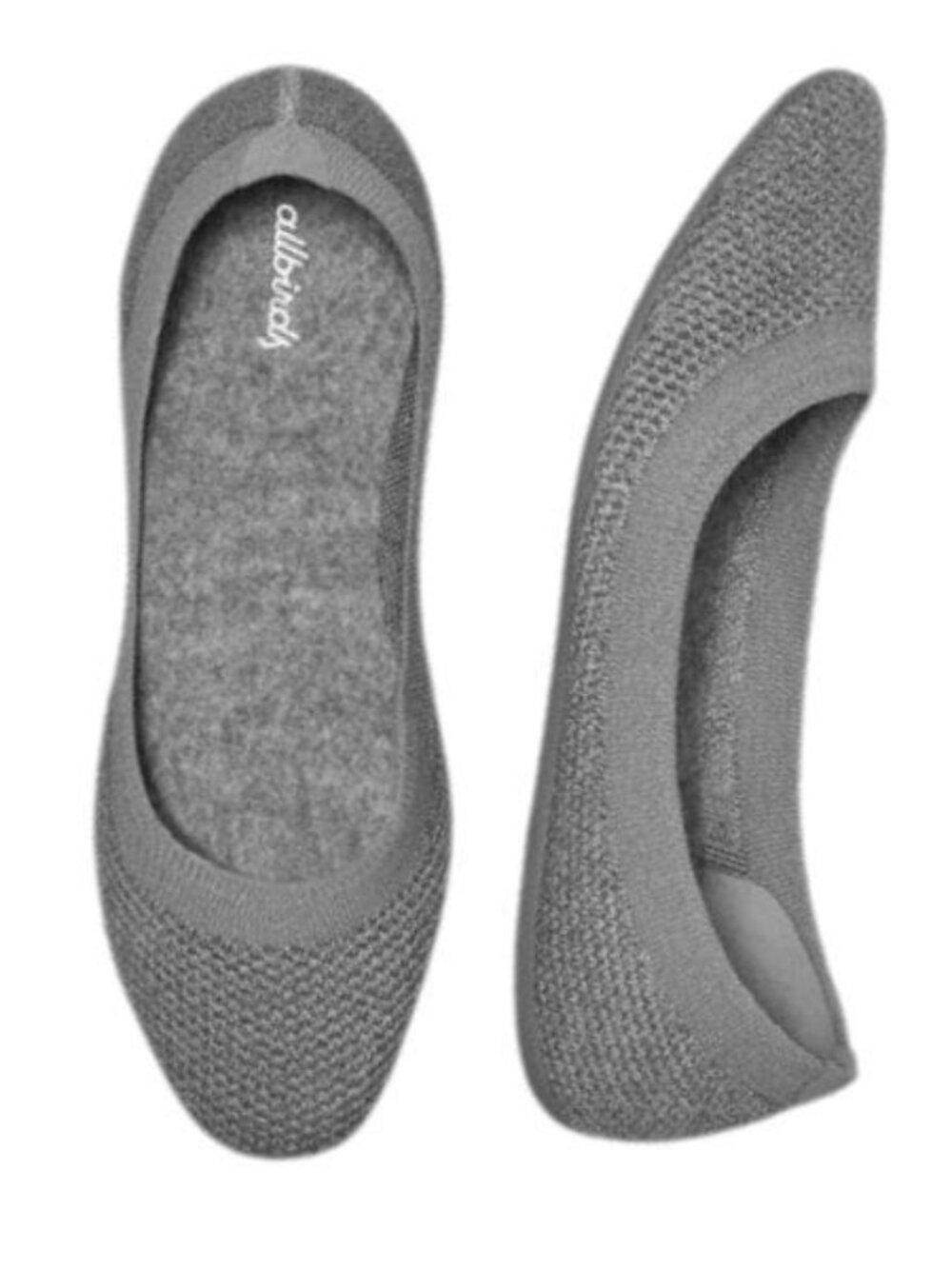 Allbirds Light GrayTree Breezers Slipper Ballet Flats Size 9